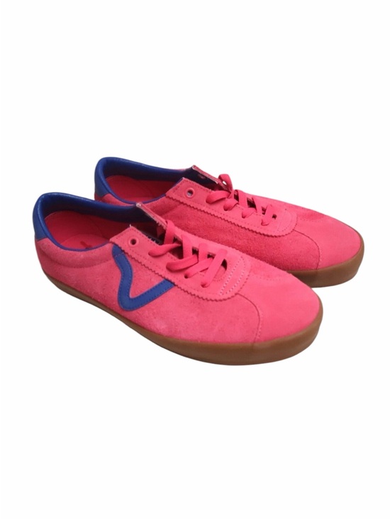 VANS Shoes - Vans Sport Low Suede PopCush Shoe Bambino Honeysuckle/Blue Women’s Size 10.5
